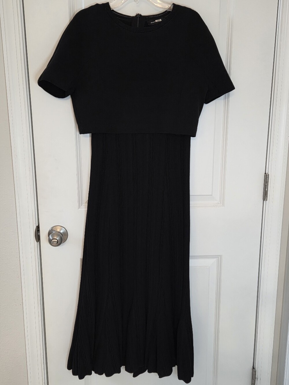 Proenza Schouler Textured Popover Midi Dress